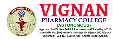 Vignan Pharmacy College Logo